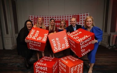 We're delighted to have made it to the top 20 in the Great Place to Work Ireland small category!